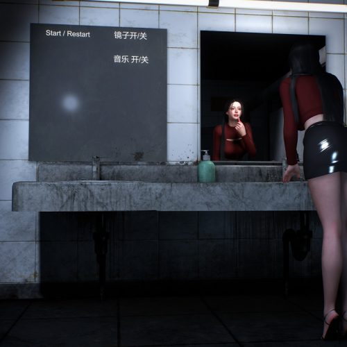 CLUB RESTROOM(NO PAID DP)厕所里持刀劫色