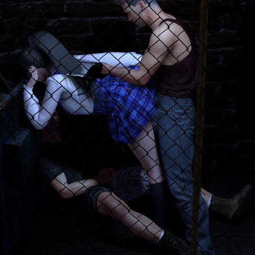 IAmAFox.Small_Scene_Alley_Leg_Up_Fuck
